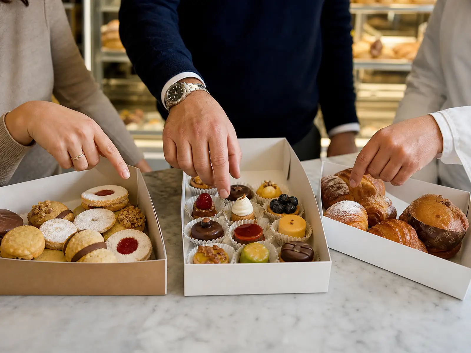 Dettaglio editoriale per l’articolo «Regalare dolci: come scegliere assortimento, confezione e quantità»