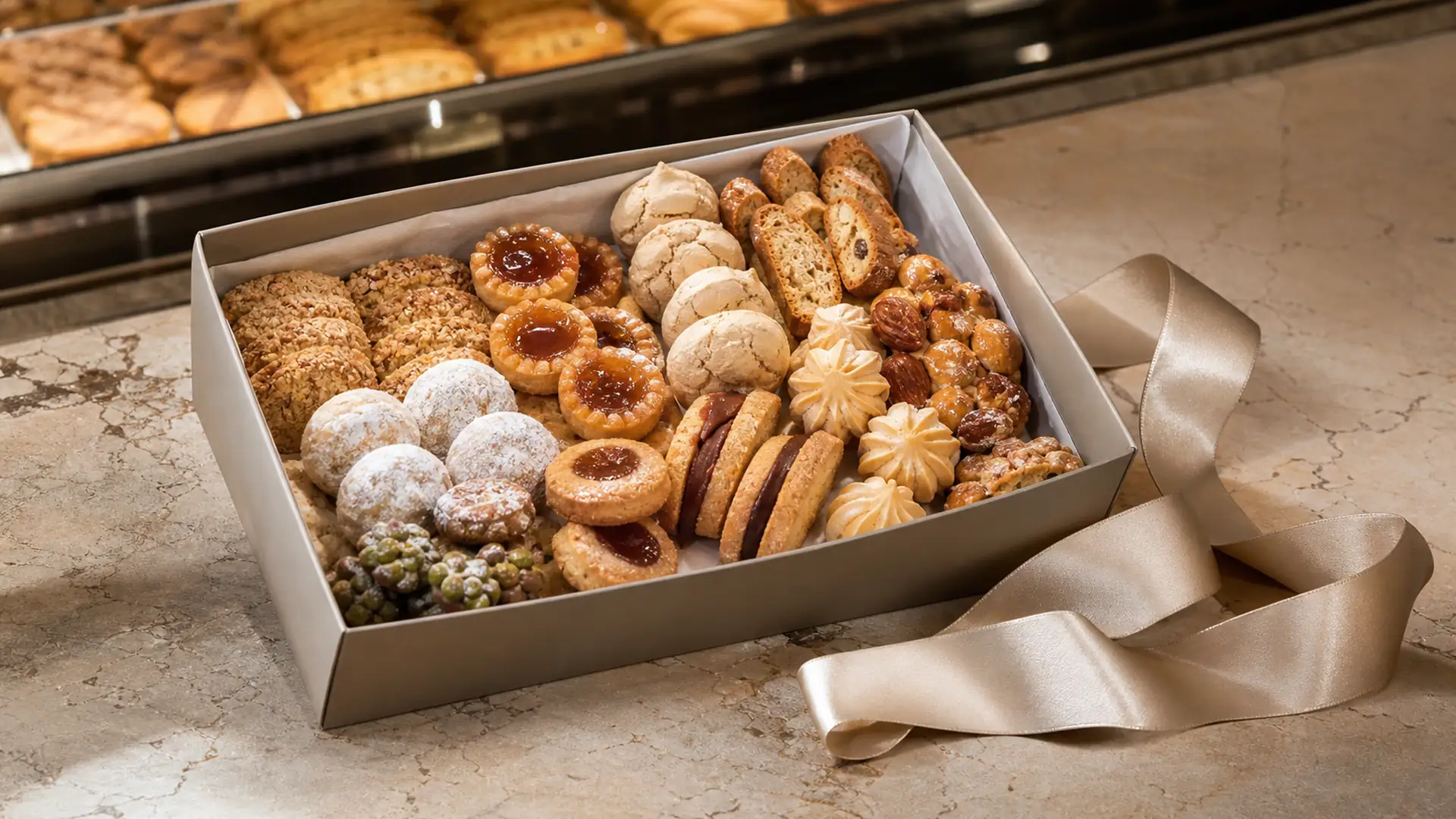 Regalare dolci: come scegliere assortimento, confezione e quantità — fotografia editoriale DOL MAG