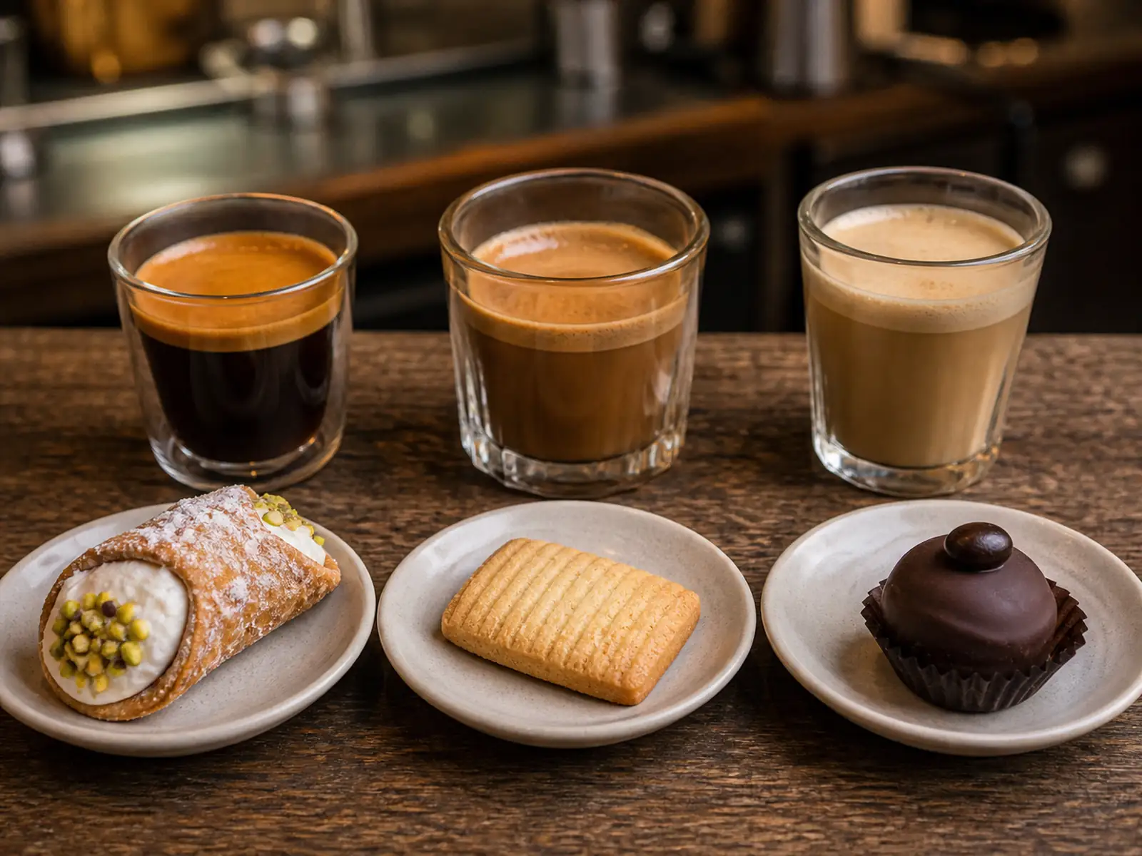 Dettaglio editoriale per l’articolo «Caffè e pasticceria: abbinamenti oltre il classico espresso»