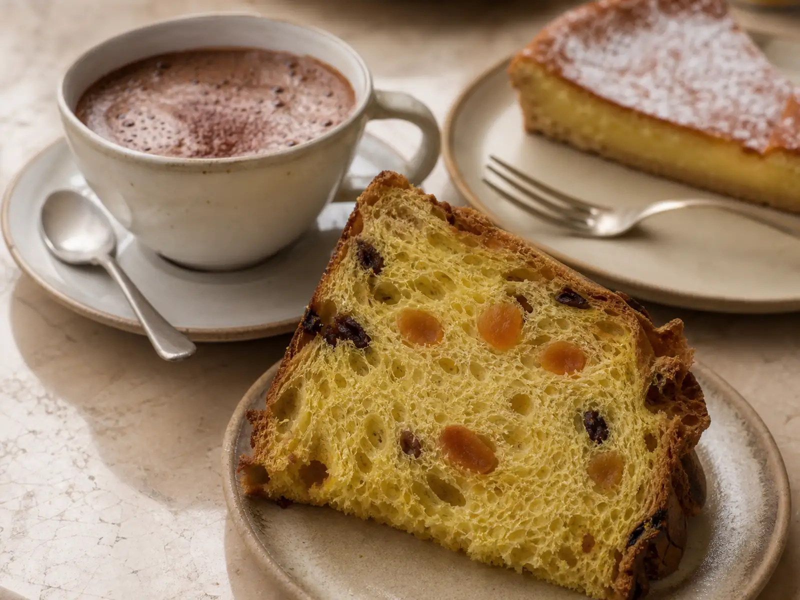 Dettaglio editoriale per l’articolo «Dolci tipici di Milano: panettone, barbajada e tradizione meneghina»