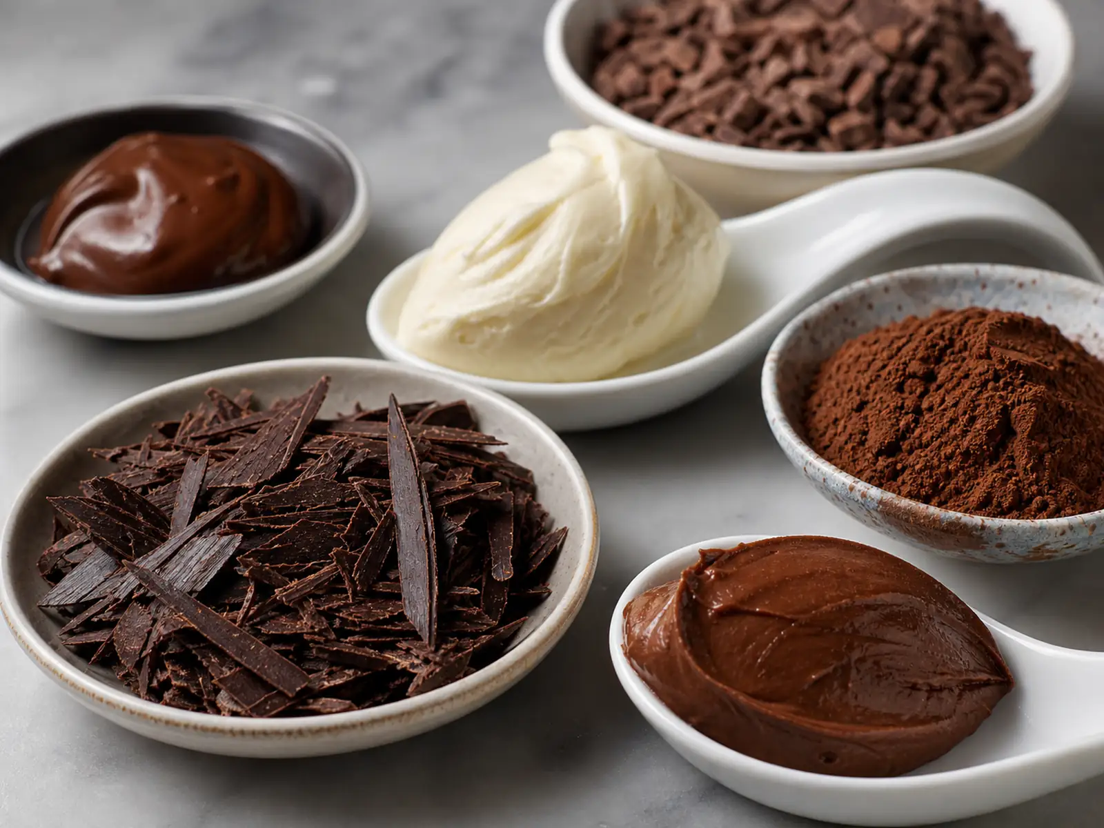 Dettaglio editoriale per l’articolo «Cioccolato in pasticceria: fondente, al latte, bianco e cacao»