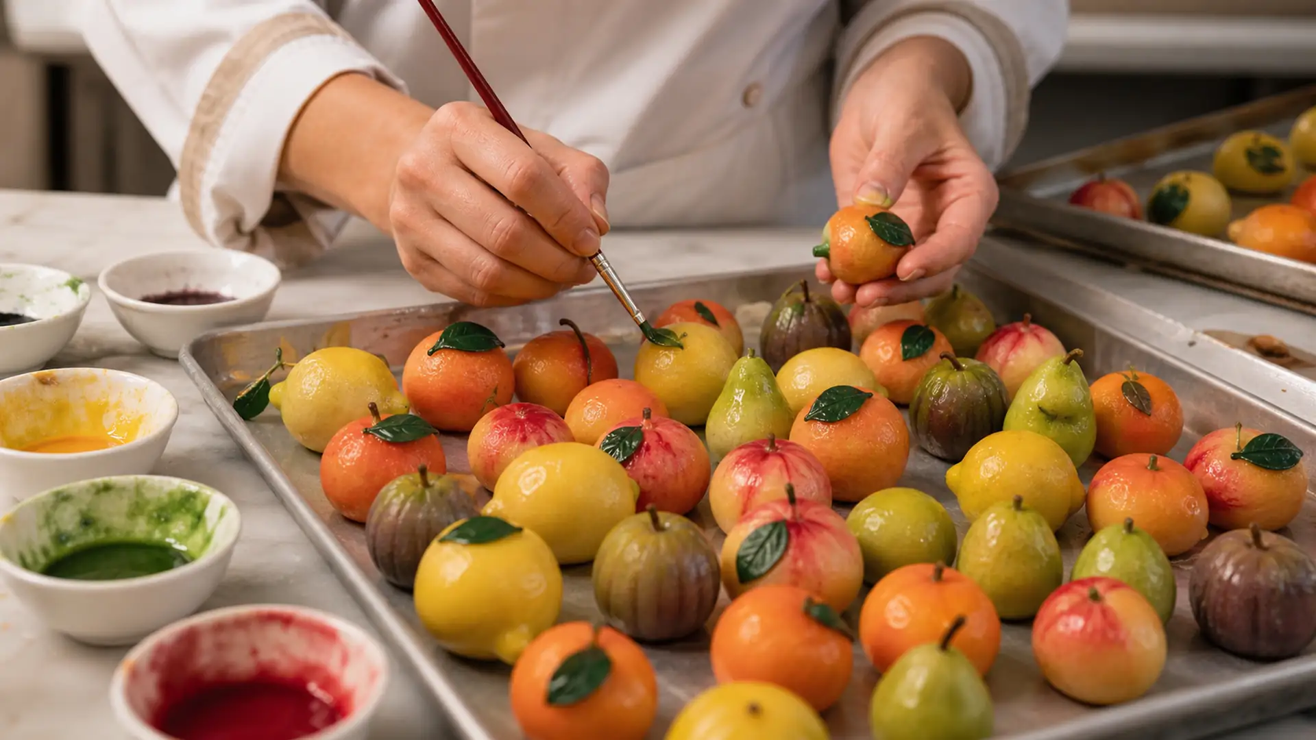 Frutta martorana: il dolce siciliano che sembra vero — fotografia editoriale DOL MAG