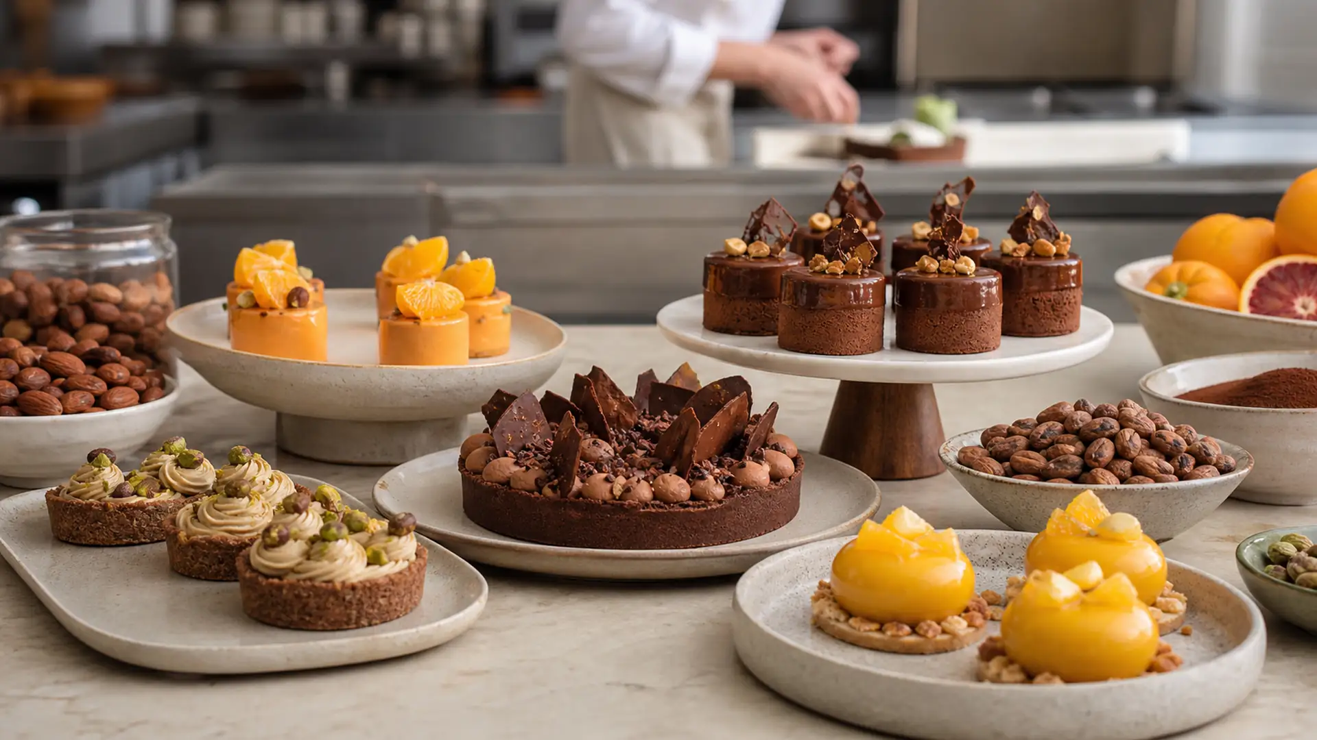 Pasticceria vegana: ingredienti, tecniche e differenze di gusto — fotografia editoriale DOL MAG