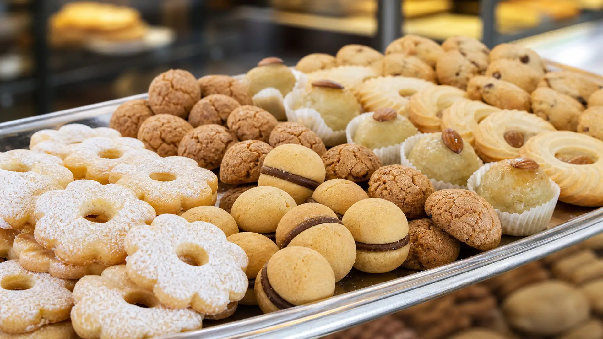 Pasticceria secca: quali dolci scegliere per un vassoio assortito — fotografia editoriale DOL MAG