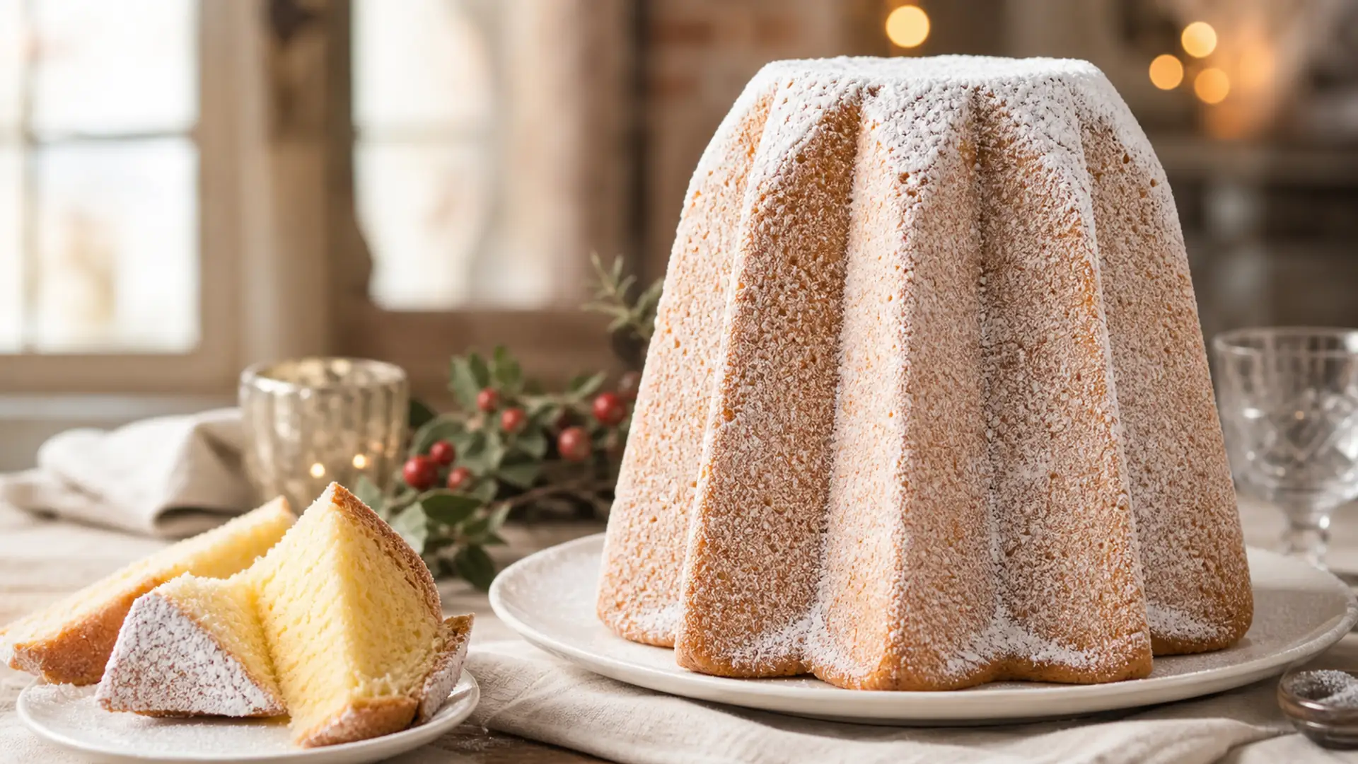 Pandoro: storia, ingredienti e differenze dal panettone — fotografia editoriale DOL MAG