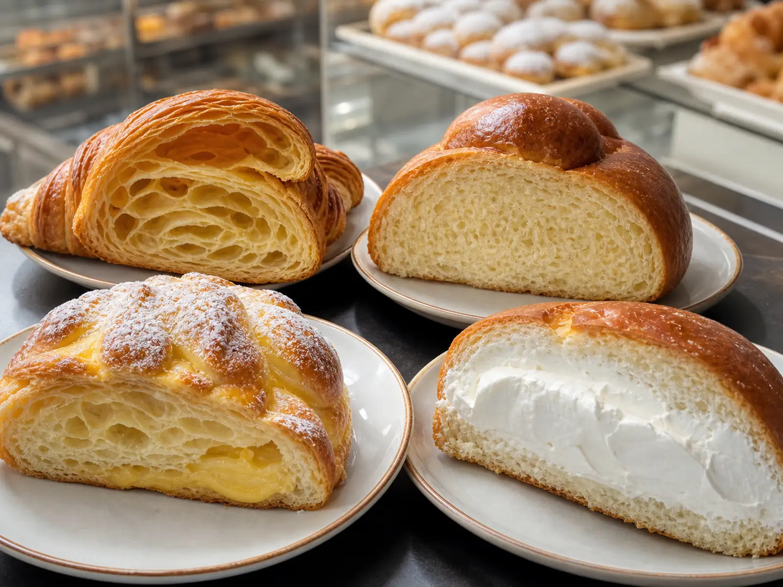 Dettaglio editoriale per l’articolo «Colazione italiana in pasticceria: cornetto, brioche, veneziana e maritozzo»