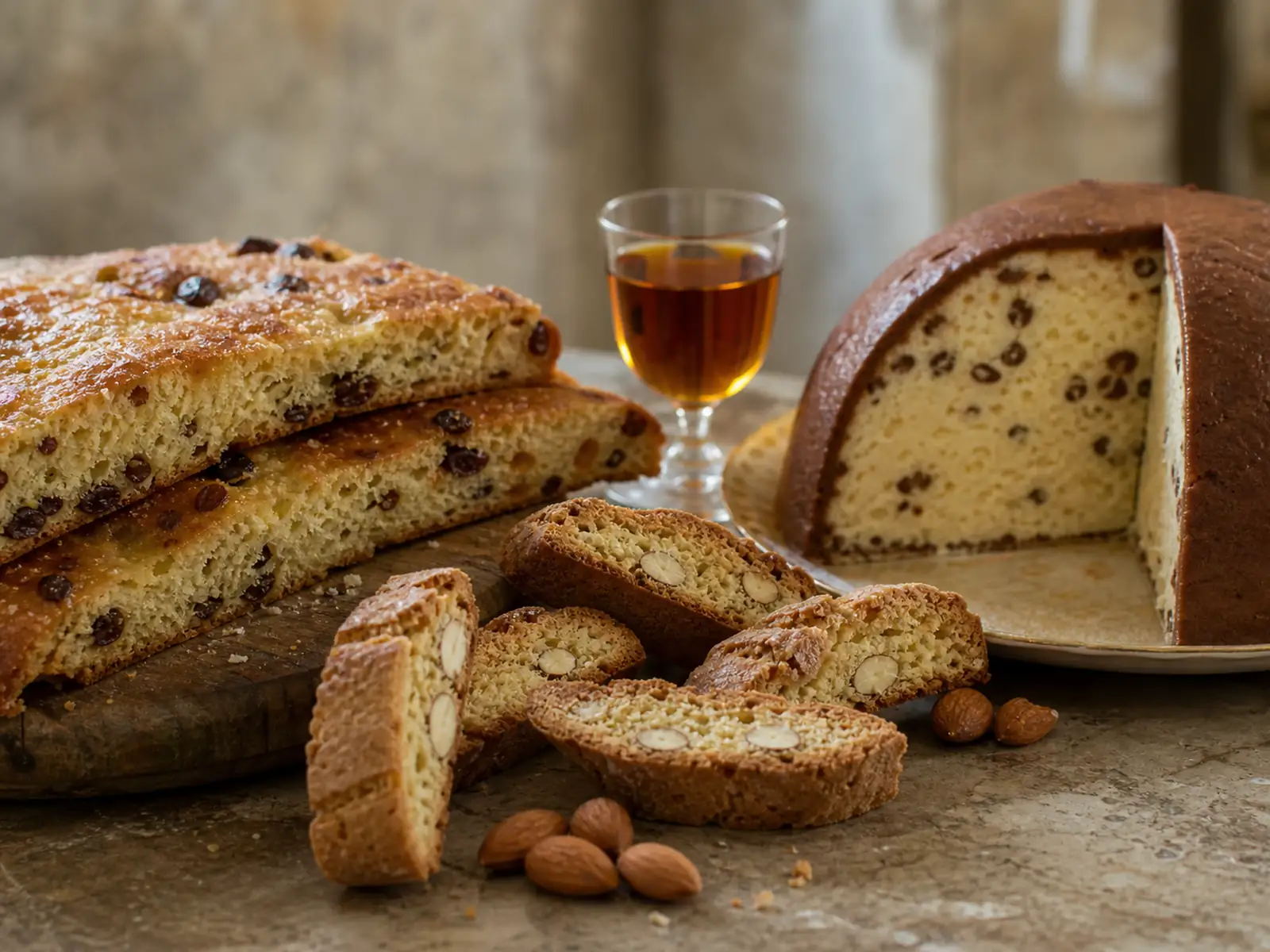 Dettaglio editoriale per l’articolo «Dolci tipici di Firenze e Toscana: schiacciata, cantucci e zuccotto»