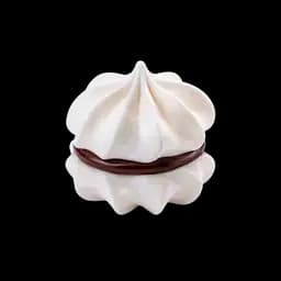 Bacio di meringa al cioccolato mignon