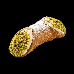 Cannolo siciliano al pistacchio mignon