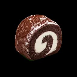 Rotolino al cacao e panna mignon