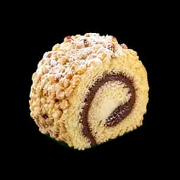Rotolino alle nocciole e cioccolato mignon