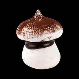Fungo di meringa al cioccolato