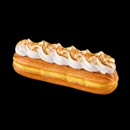 Éclair al limone e meringa
