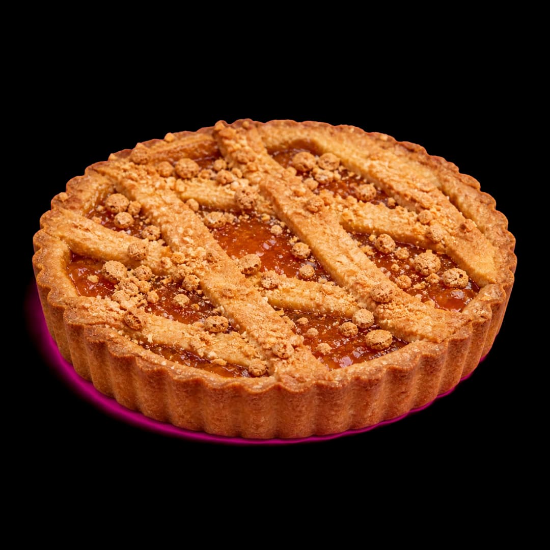 Crostata albicocche e amaretti
