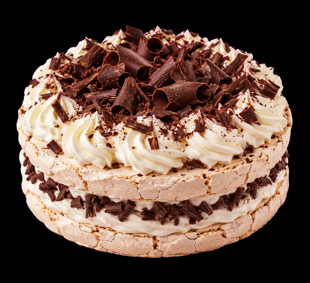 Meringata al cioccolato