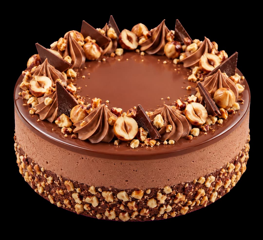 Torta nocciola e gianduia
