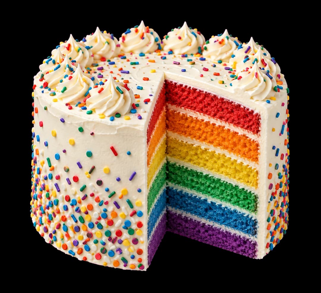 Rainbow Cake
