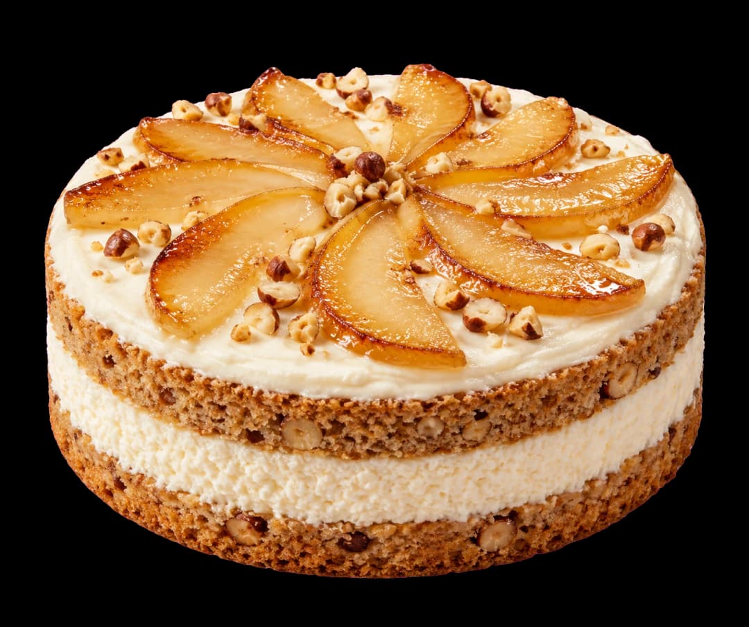 Torta ricotta e pere