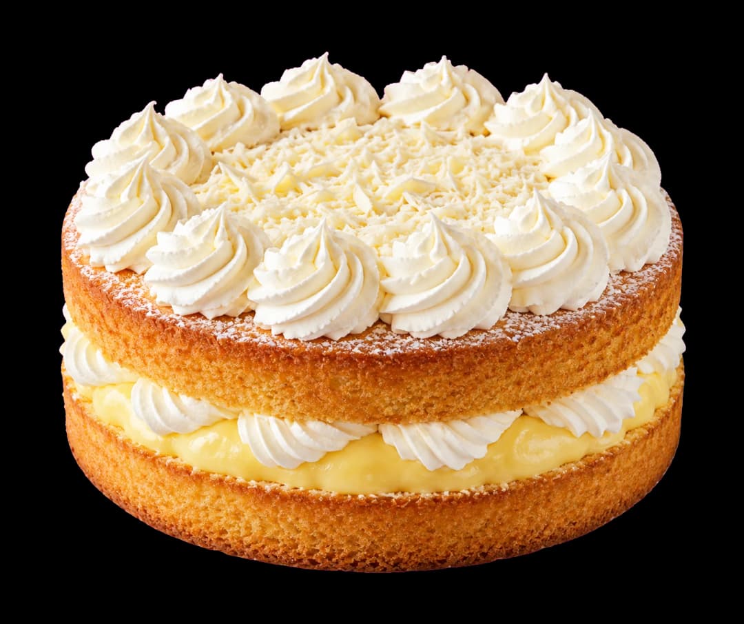 Pan di Spagna alla crema