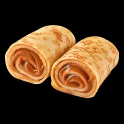 Panqueques con dulce de leche