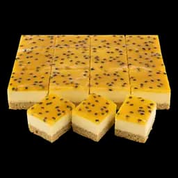 Passionfruit slice