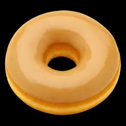 Canadian maple doughnut
