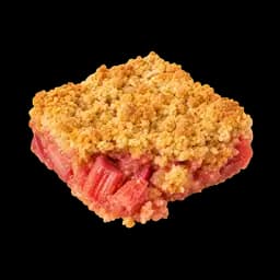 Rhubarb crumble irlandese