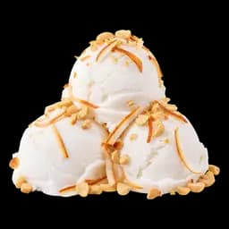 Coconut ice cream thailandese