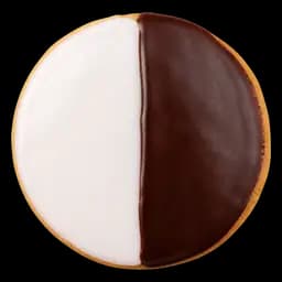 Black and white cookie